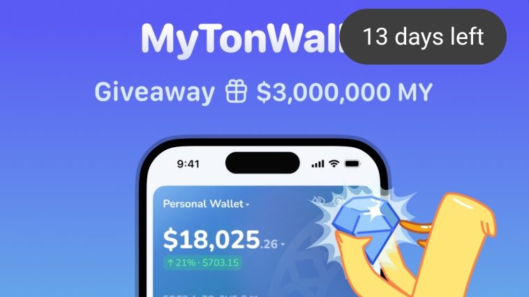 MyTonWallet Giveaway: Earn $3,000,000 in $MY Tokens