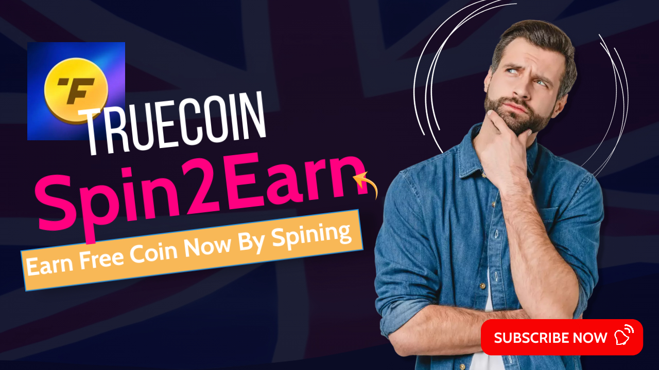 Truecoin Telegram Spin2Earn Coin Review & Referral Link (Code) 