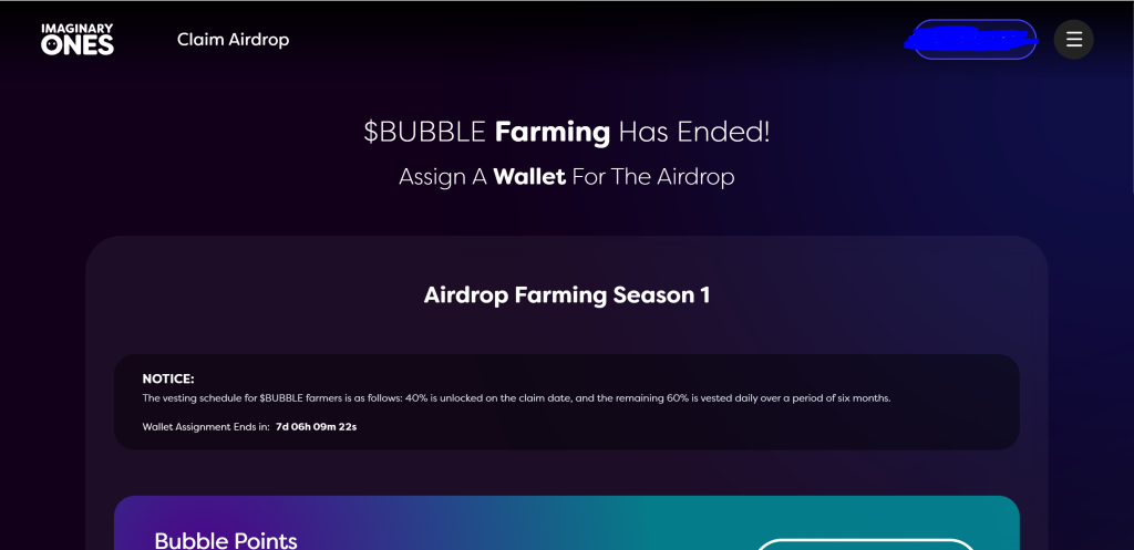 How To Claim Bubble Airdrop 