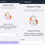 Time Farm Daily Oracle Question And Answer To Earn 250,000 Second
