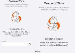 Time Farm Daily Oracle Question And Answer To Earn 250,000 Second