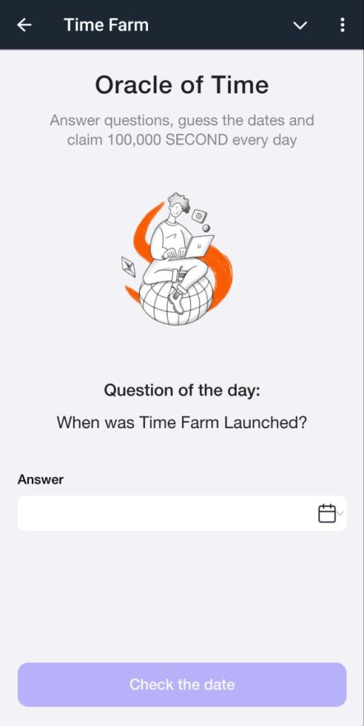 Time Farm Oracle Of  Time Daily Quiz Answer For July 13