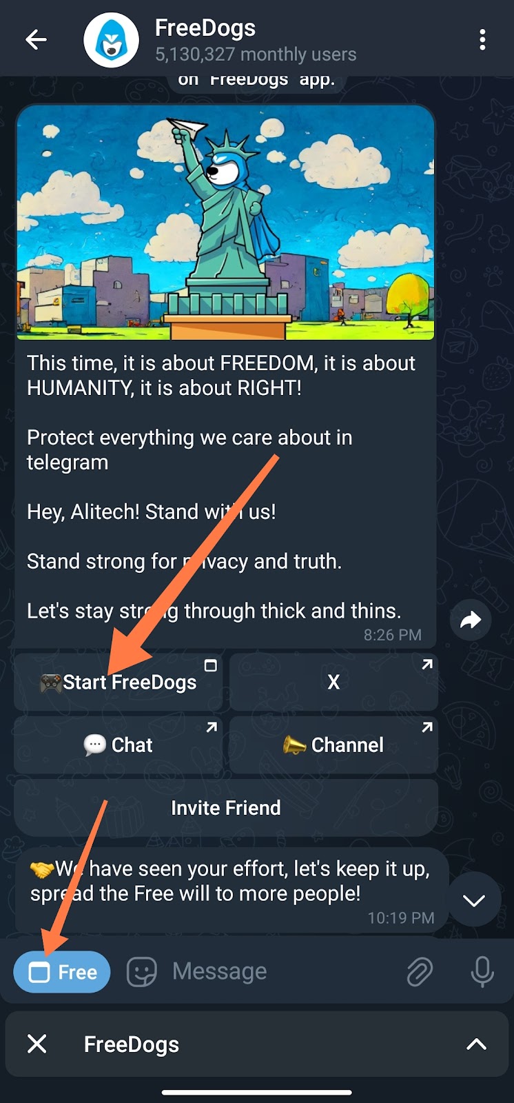 How To Join FreeDogs Telegram Airdrop Mining