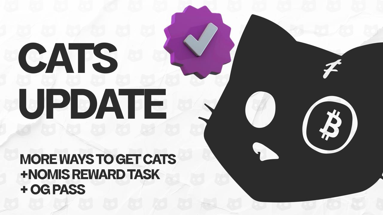 Cats Airdrop Checklist to Be Eligible And Listing Date