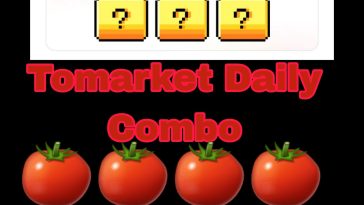 Tomarket Daily Combo October 18