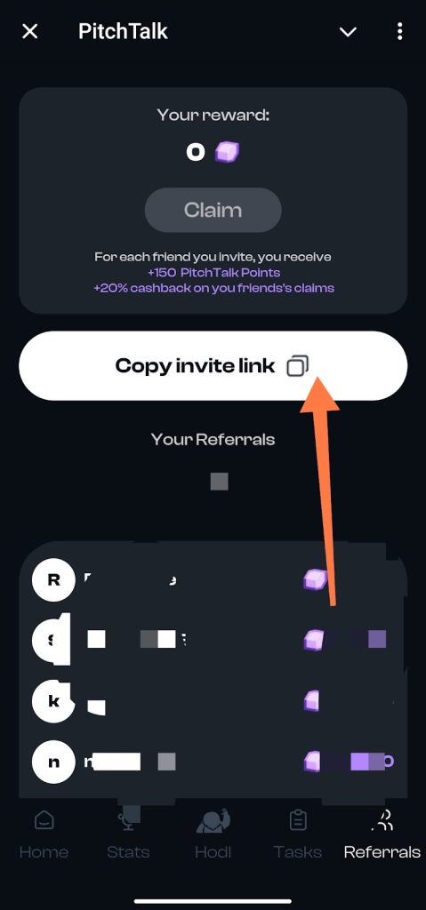 Earn Through PitchTalk Referral Program On Pitch Talk Airdrop