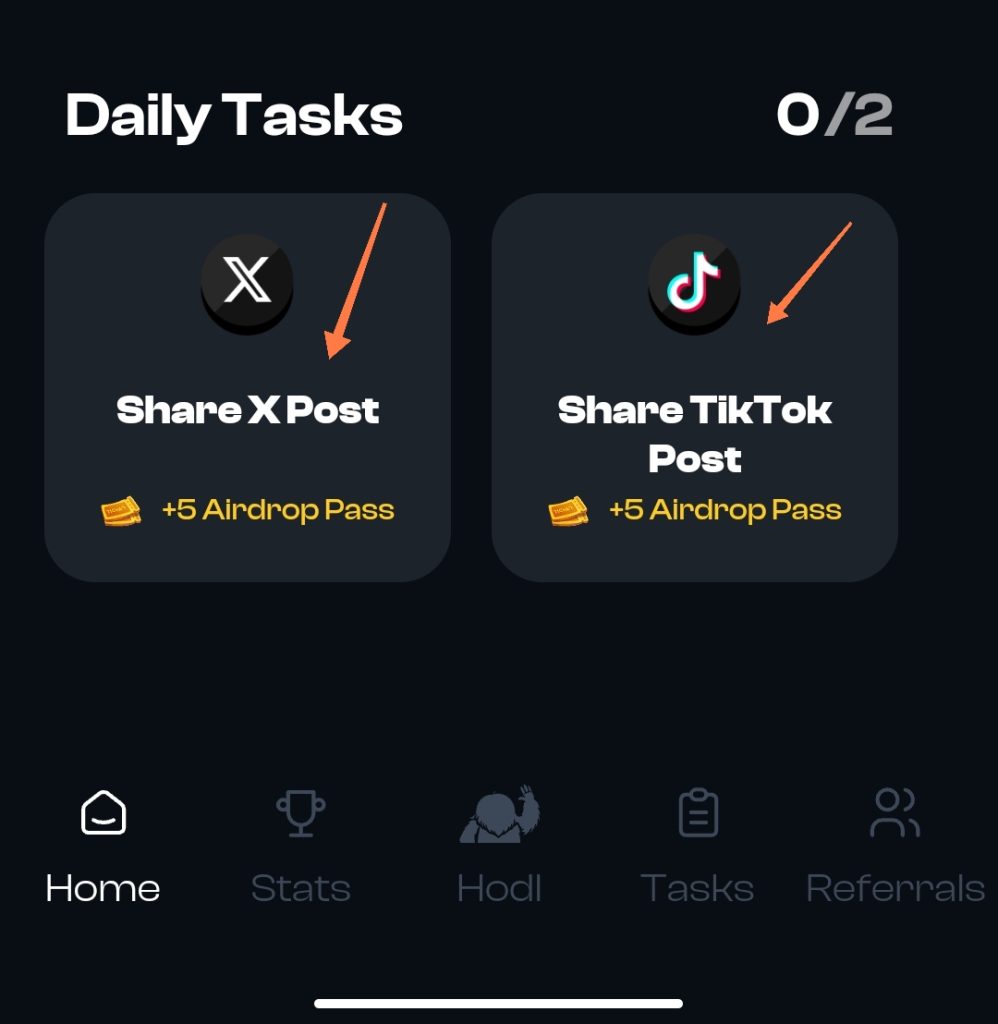 Completing Daily Tasks to Earn More Points Pitch Talk Airdrop