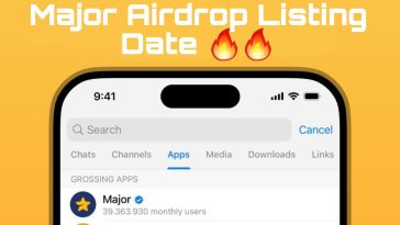 Major Airdrop Update