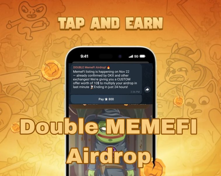 Memefi Airdrop Double Airdrop Update